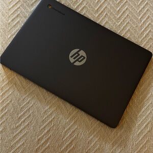 HP Chromebook - Sleek Black Laptop